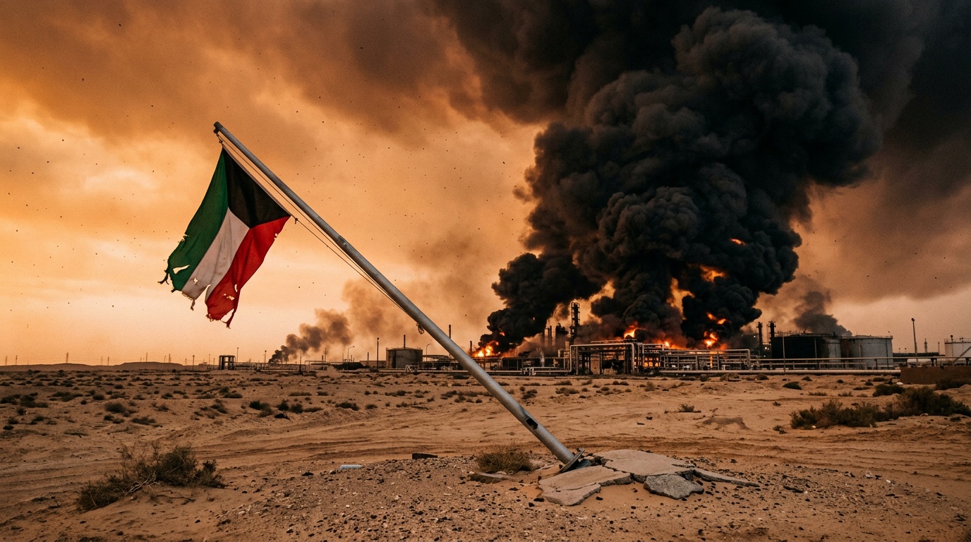 Iran Strikes Kuwait and Bahrain as U.S. Bombs Continue