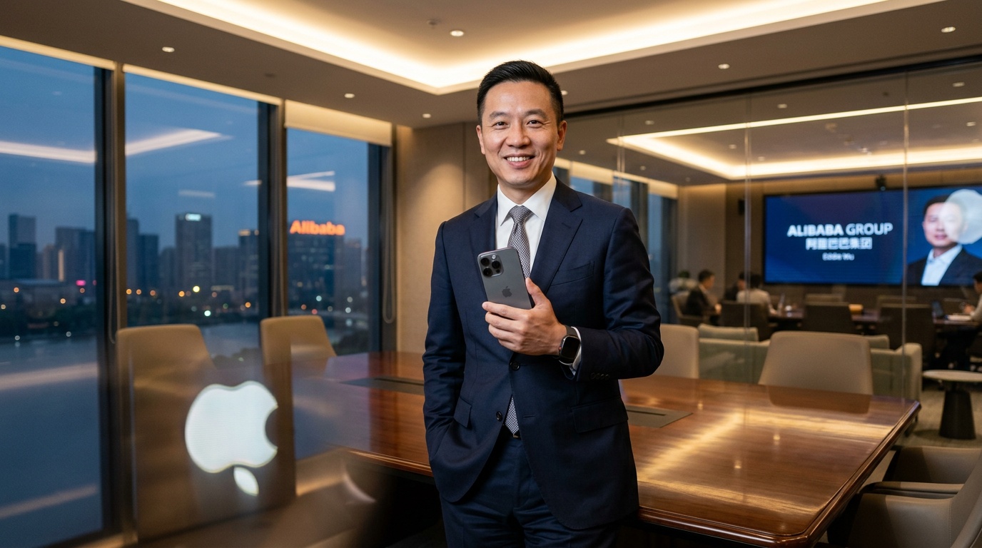 Alibaba Stock Surges on AI Model Preview and Apple Partnership in China