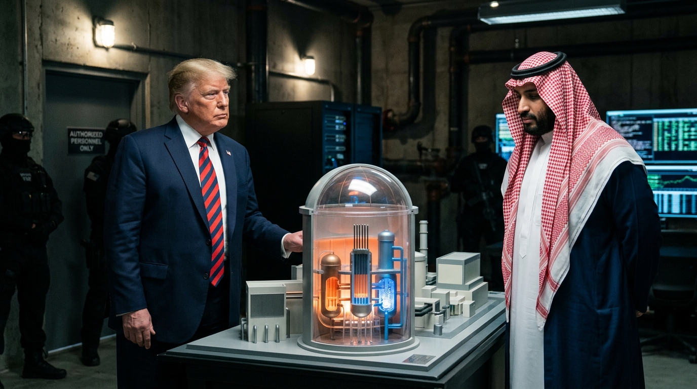 Trump’s Saudi Nuclear Deal: A 30-Year, Multi-Billion Dollar Pact with a Uranium Enrichment Twist