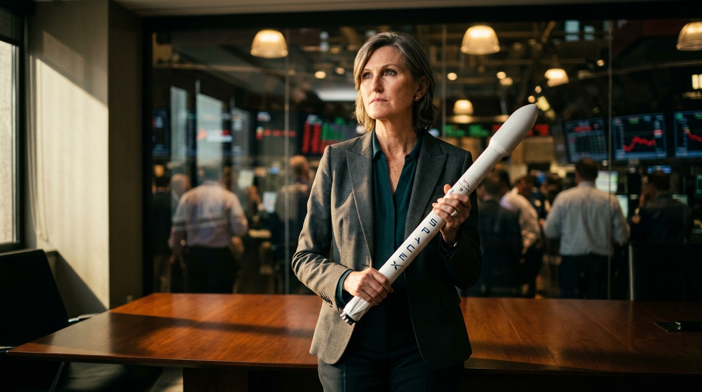 SpaceX Stock Tumbles 47%—Cathie Wood Says Buy the Dip. Here's How ETFs Are Playing It