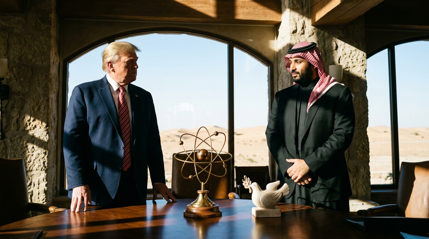 Trump's Saudi Nuclear Deal Has a String Attached: Join the Abraham Accords
