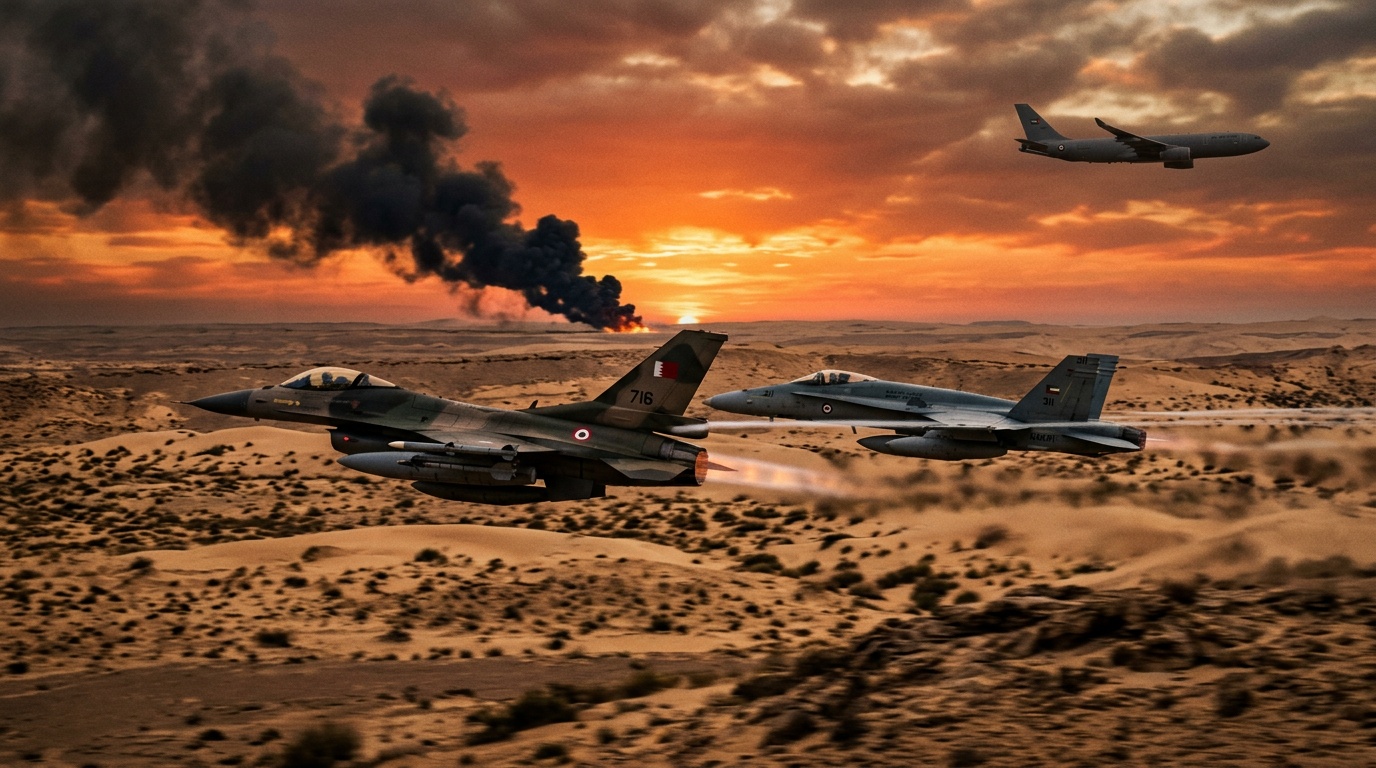 Bahrain and Kuwait Strike Iran for the First Time, With UAE Help