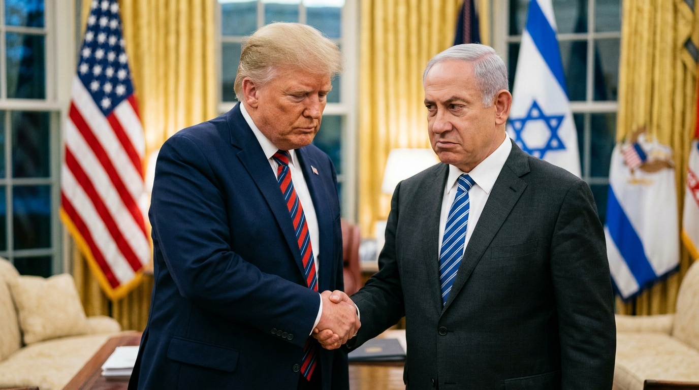 Trump and Netanyahu: A Pre-Meeting Spat, a Post-Meeting Smile, and a War That Won't End