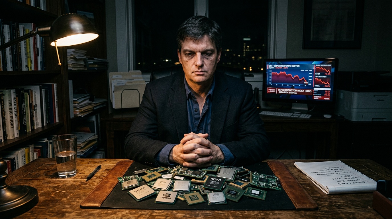 Michael Burry's Latest Bet: Puts on Nvidia, Shorts on Micron and SOXX