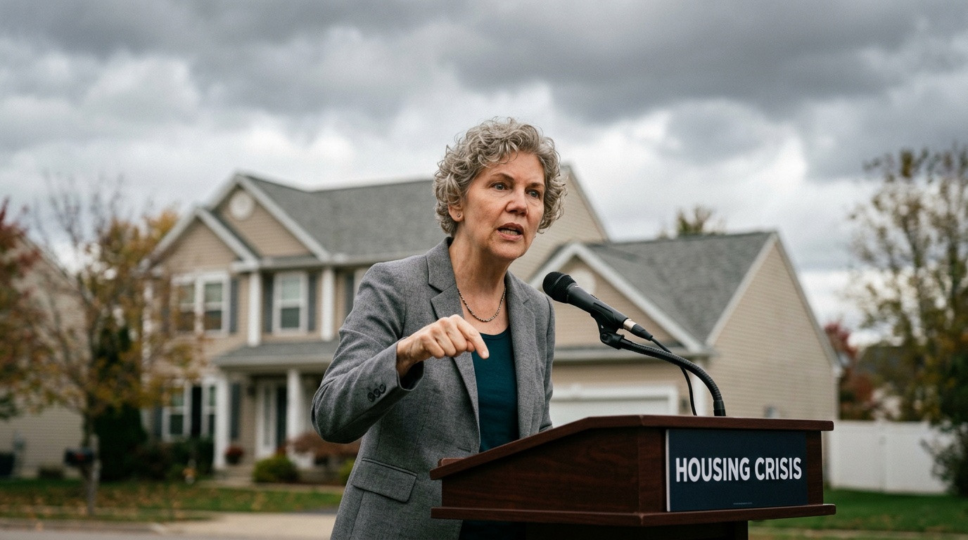 Elizabeth Warren Blames Trump's Iran Policy as Mortgage Rates Hit One-Year High