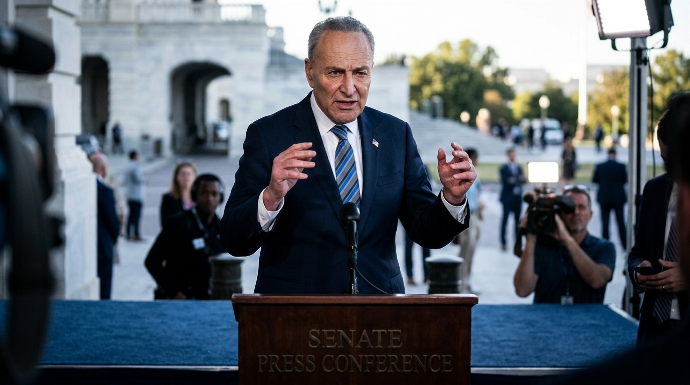 Schumer and Democrats Blast Trump's $900 Million White House Ballroom Plan: '$0 to Lower Your Costs'