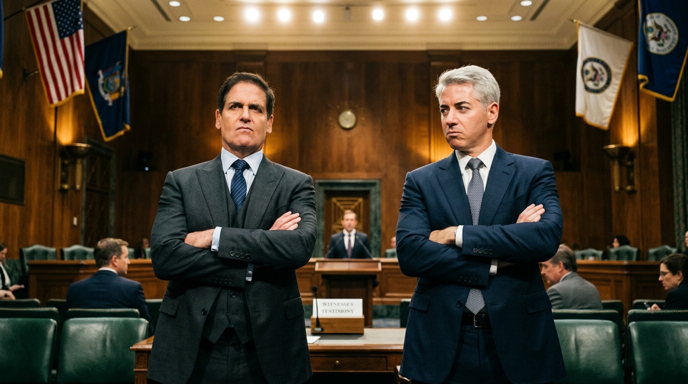 Mark Cuban and Bill Ackman Blast Ro Khanna's Founder Tax Loan Plan