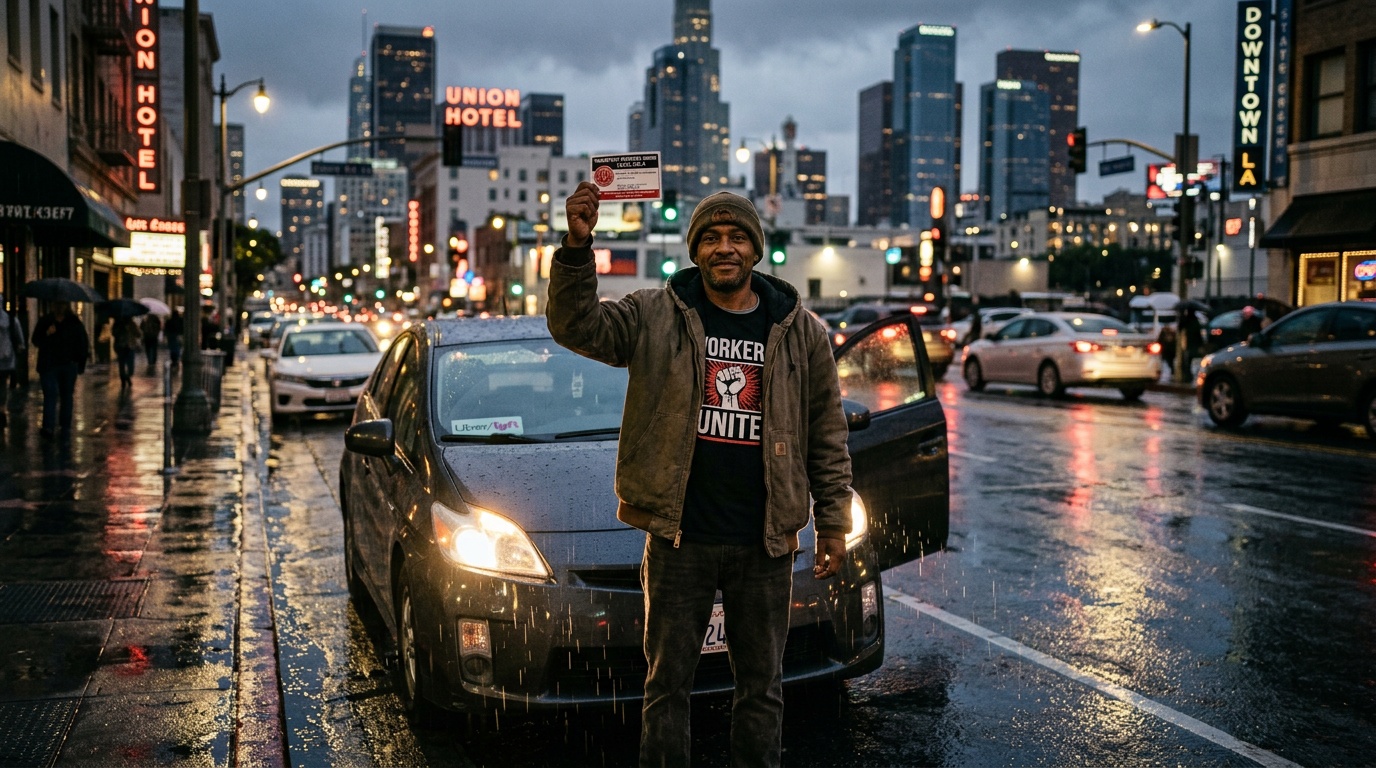 California's Gig Workers Just Got a Union. Here's Why That's a Big Deal for Uber and Lyft.
