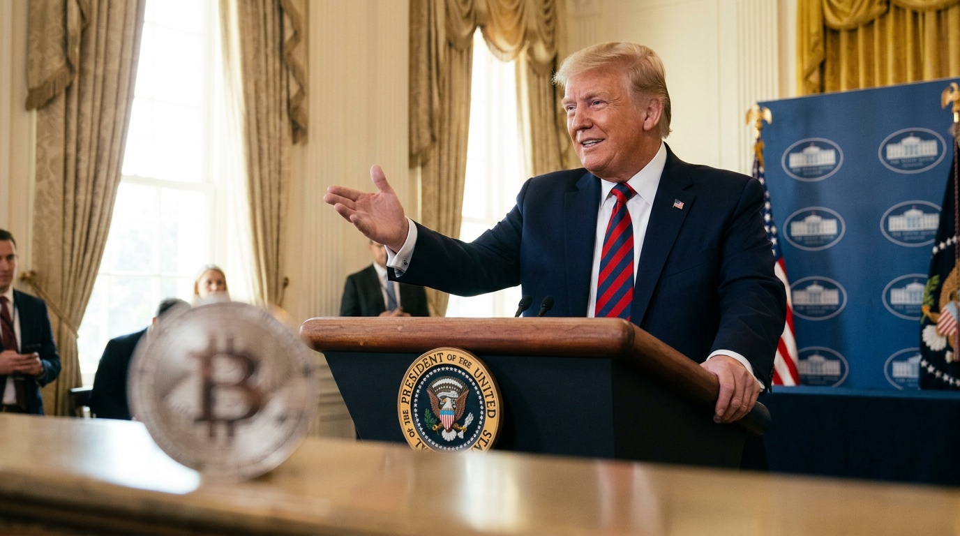 Trump Says US is the 'Hottest Country' and CLARITY Act Will Keep it Ahead Of China — Bitcoin Purchase 'Been Talked About'
