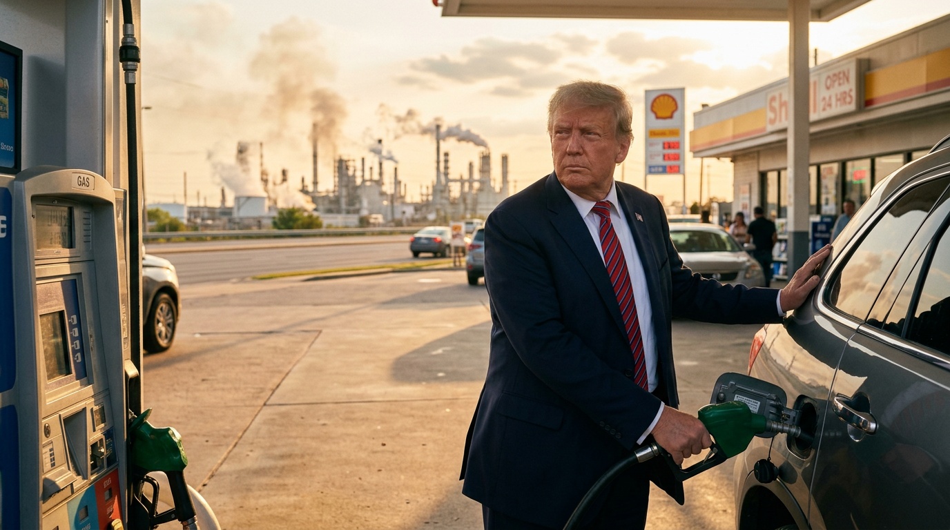 Trump's EPA Lets Gas Stations Switch to Winter Blend Early—Prices Could Drop 25 Cents
