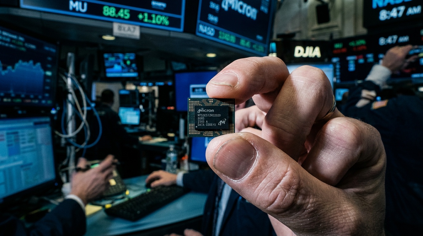 Why Micron Stock Is Sliding Monday Morning