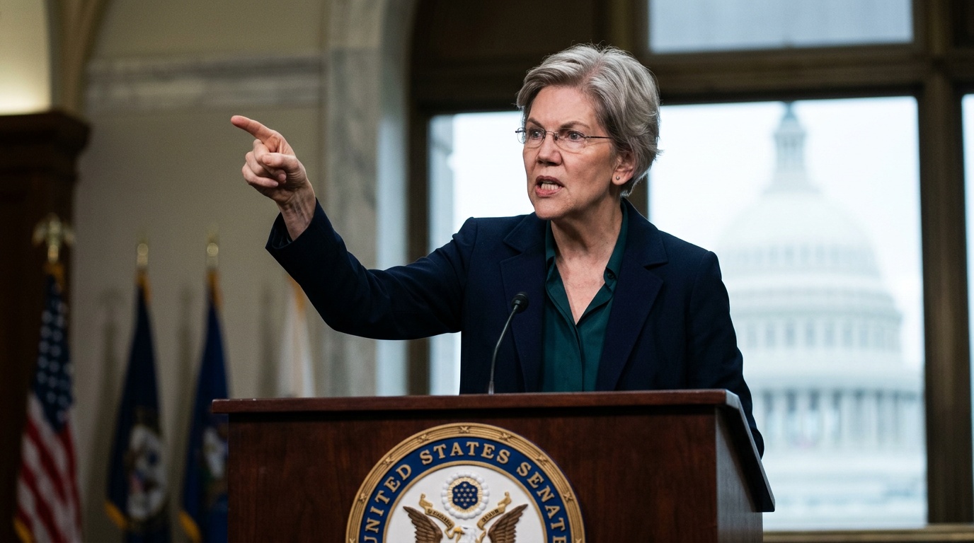 Warren Calls Trump 'Most Corrupt President' in American History, Points to $1.4 Billion Crypto Windfall