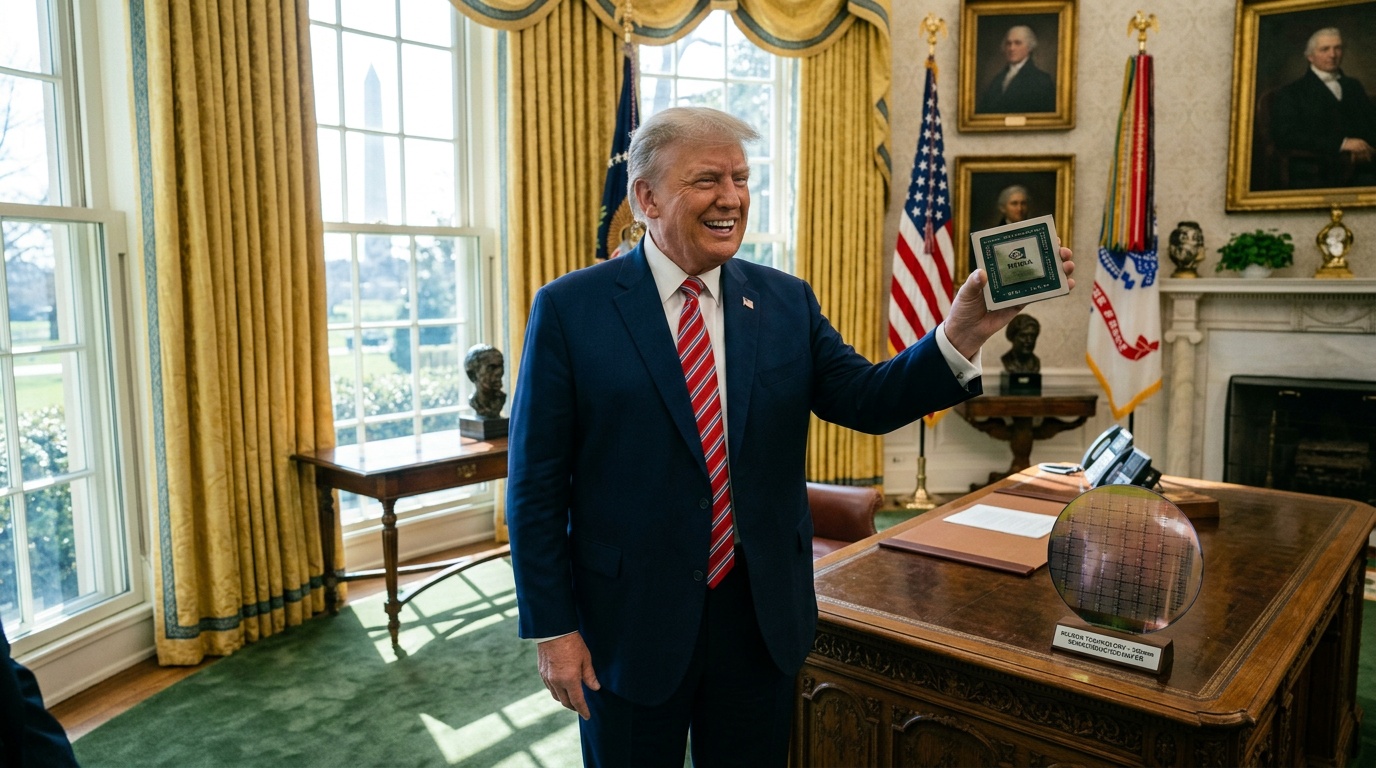 Trump Cheers Nvidia's 'Incredible Numbers' and Micron's $10B Bet, But Tariffs Loom