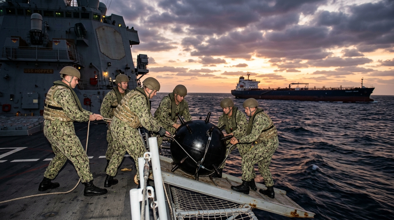 Strait of Hormuz Reopens: U.S. Forces Clear Iranian Mines After Months of 'Challenging and Dangerous' Work
