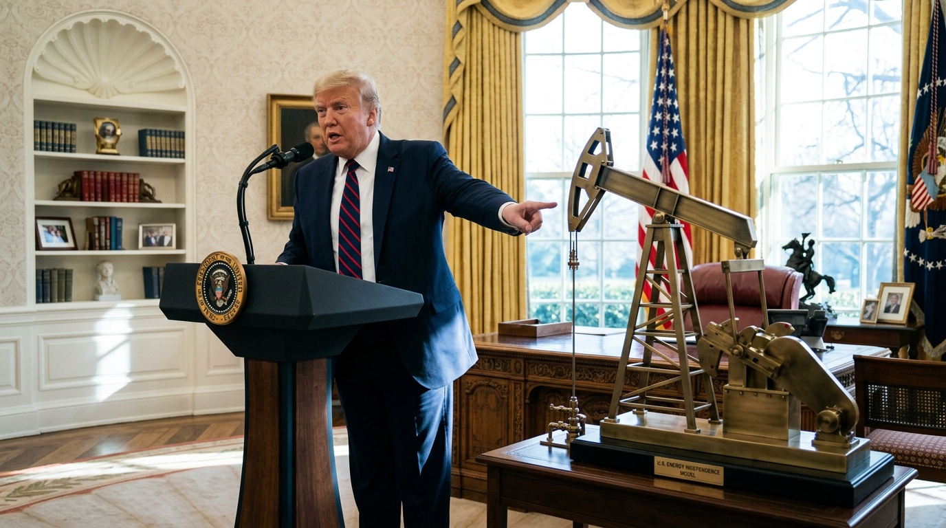 Trump Says Venezuelan Oil Will Refill the Strategic Petroleum Reserve, Calls It a 'Gift'