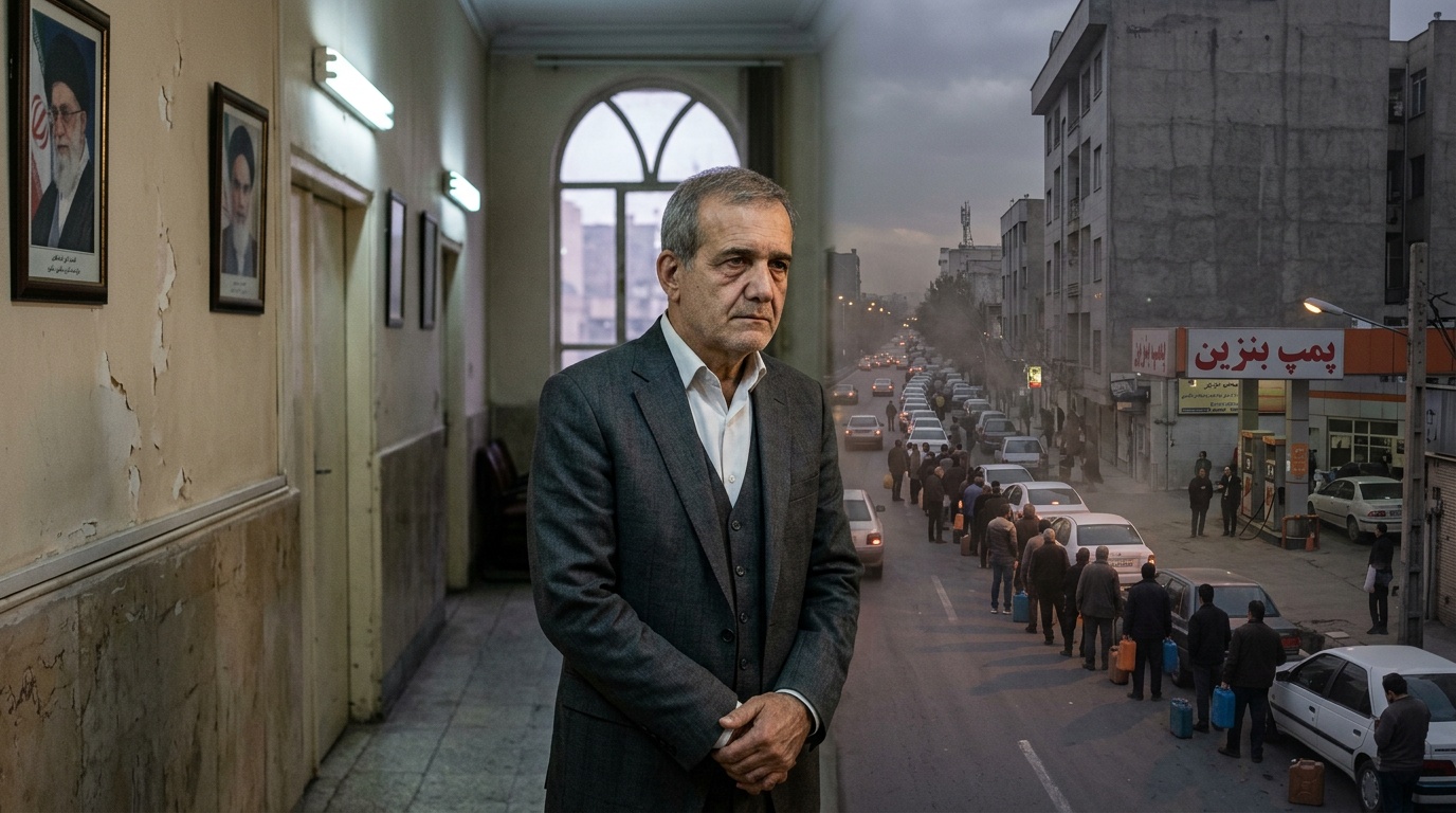 Iran's President Admits Sanctions Are Biting as Oil Trade Slumps and Gas Lines Grow