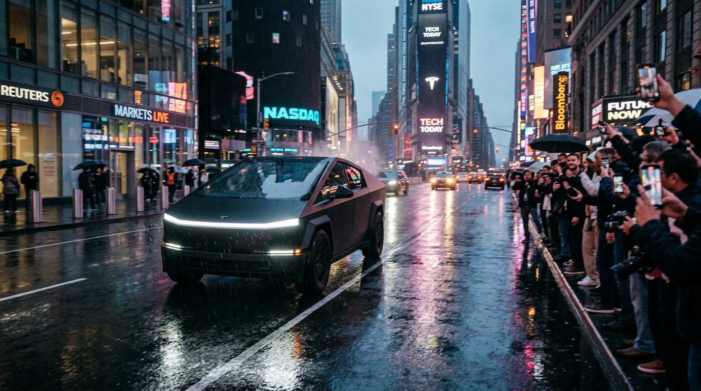Tesla's Cybercab Hype Sends Leveraged ETF Soaring 11%: What Traders Are Watching Now