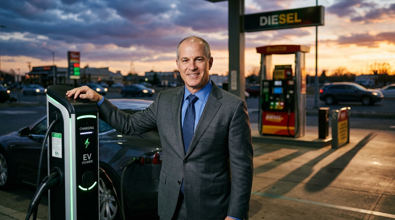 Diesel Hits Record Highs as Iran Tensions Boil Over, But Ross Gerber Says EVs Are the Real Answer