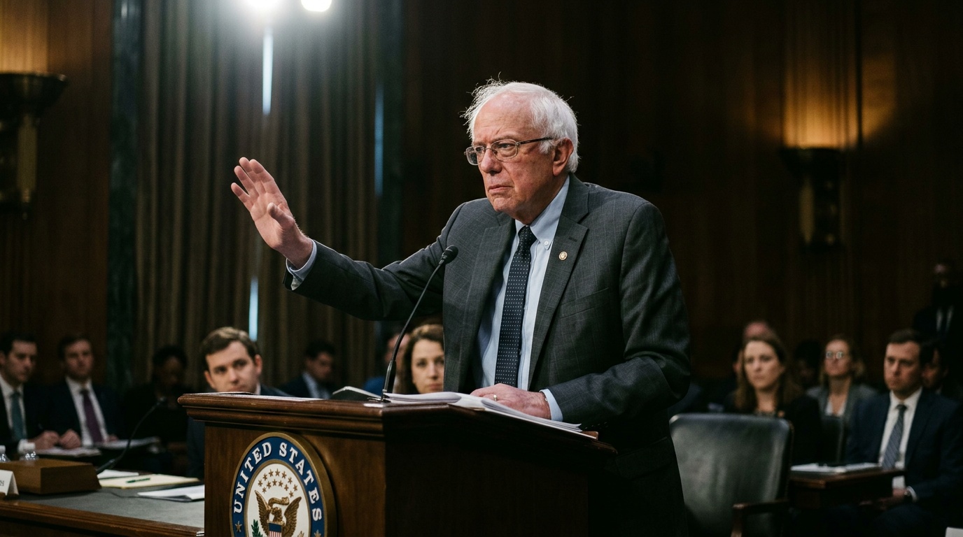Sanders Wants an AI Timeout. Ackman Says That's a Gift to Adversaries.