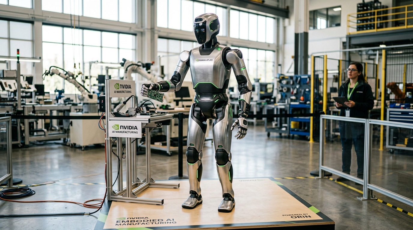 Nvidia's Next Big AI Customer Isn't a Chatbot Maker—It's Building Humanoid Robots