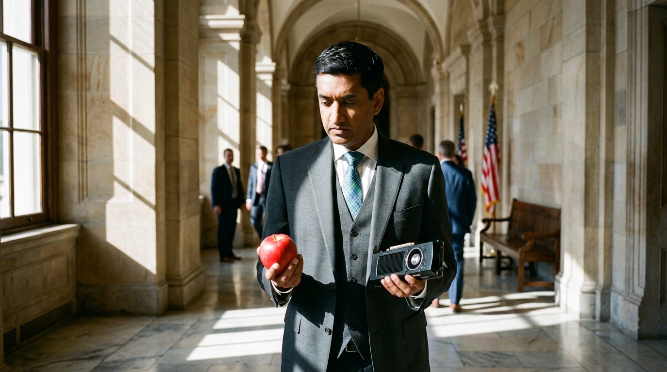 Congressman Sells Apple Ahead of CEO Change, Puts Money Into Nvidia Instead