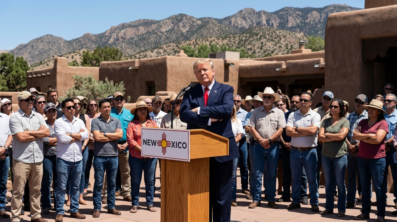 Trump Wants to Rename New Mexico 'New America.' New Mexicans Have Thoughts.
