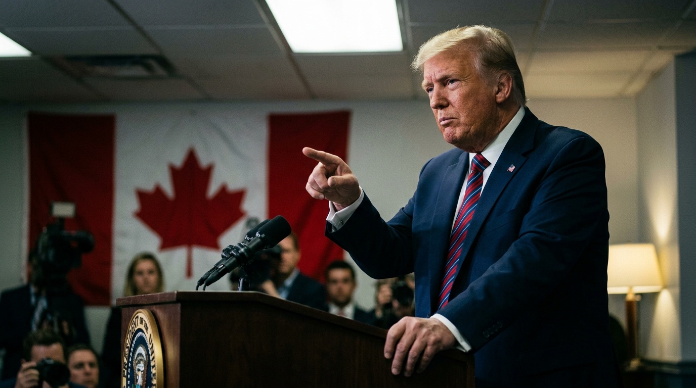 Trump Says the Loonie's Been Too Cheap for Too Long, and He's Done With It
