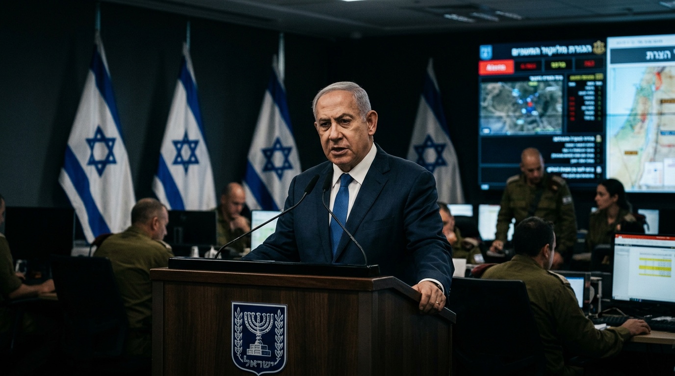 Netanyahu Says Iran's Regime Is Nearing Its End, Warns of Unimaginable Blow if Attacked Again
