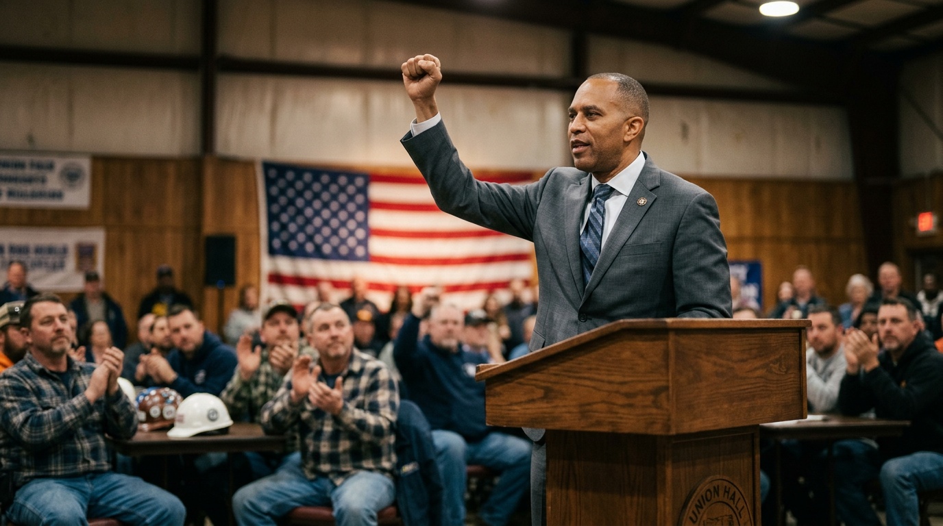 Jeffries Rings in Labor Day With a Call to Revive the American Dream