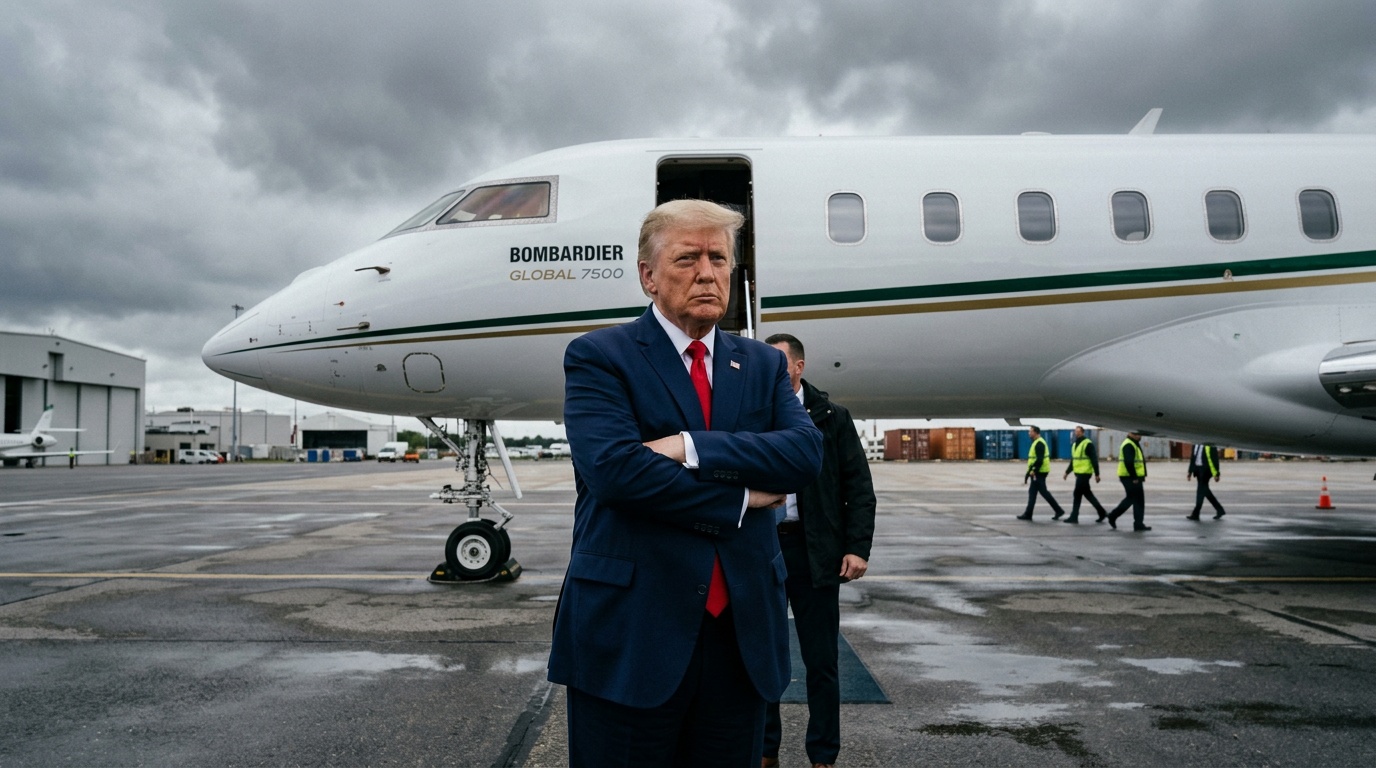 Trump Says 'No More Selling' Bombardier Jets in the US Amid Canada Trade War: 'If They Want Our Market, They Must Build Here'