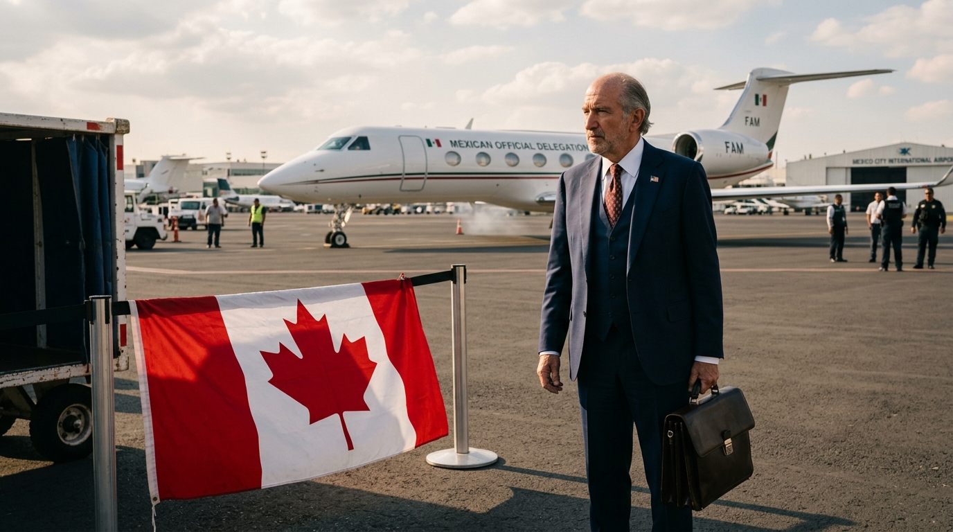 Trade Talks With Mexico Move Forward as U.S.-Canada Relations Sour
