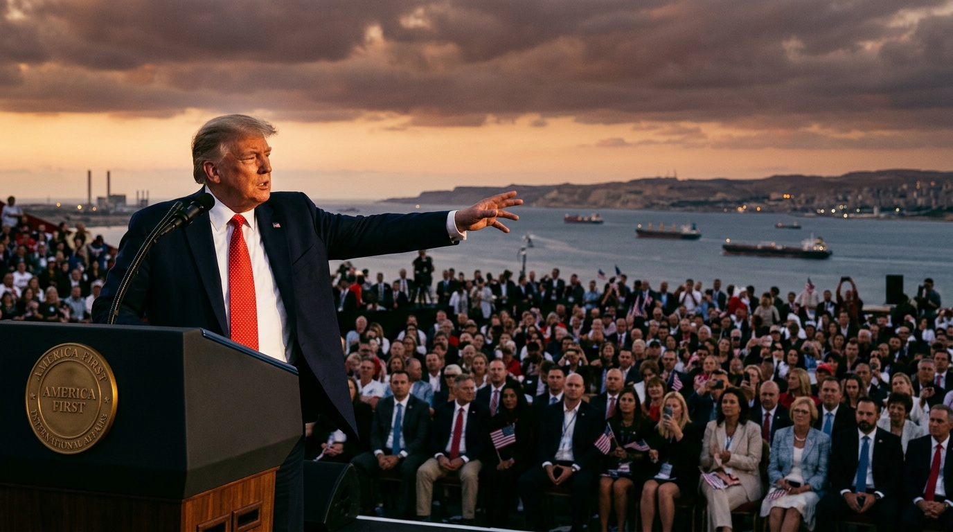 Trump Says He'll Rename Strait of Hormuz 'Trump Strait' Amid Middle East Tensions, Touts $5,000 Dividend if GOP Retains Congress