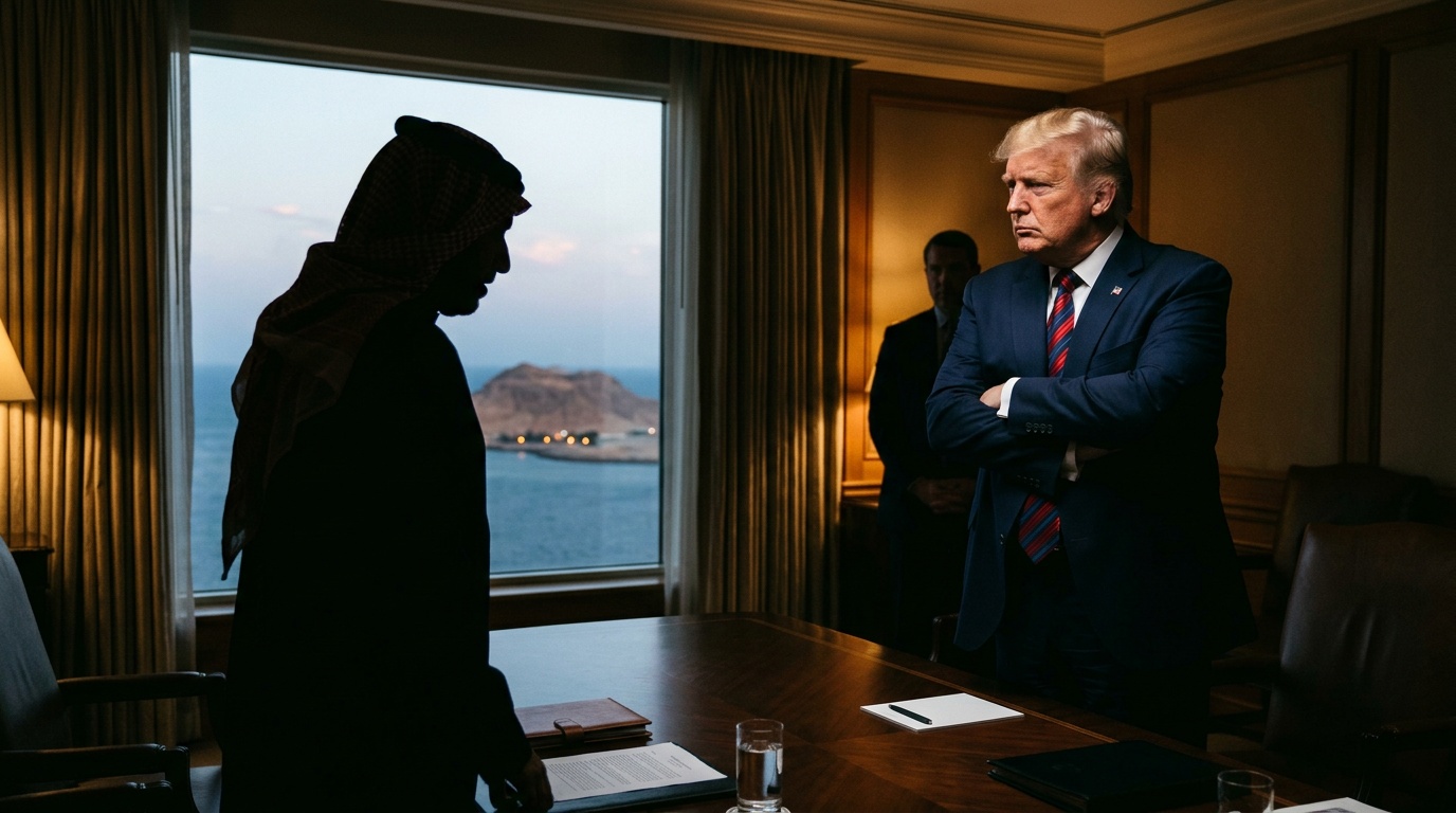 Trump Turns Down MBS Request for Direct US Strikes, Offers Intelligence Instead as Houthis Reach Key Red Sea Island