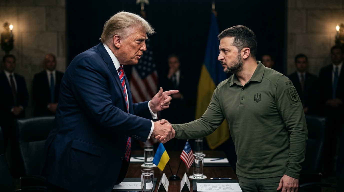 Trump Tells Zelenskyy to Stop Hitting Russian Diesel as US Prices Hit Record Highs: 'That's Hurting the World'