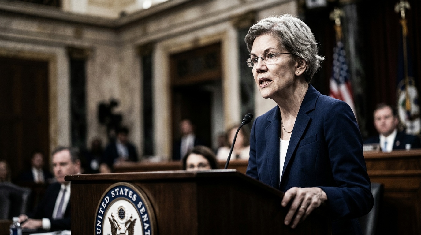 Elizabeth Warren Says Republicans Are 'Turning a Blind Eye' to Trump's Corruption as CLARITY Act Stumbles — Coinbase CEO Says 'Can't Wait on Congress Anymore'