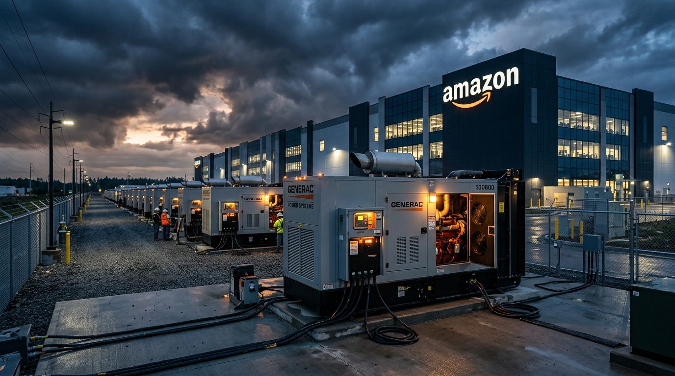 Generac Stock Jumps 33% After Amazon Data Center Deal Worth Up to $8 Billion
