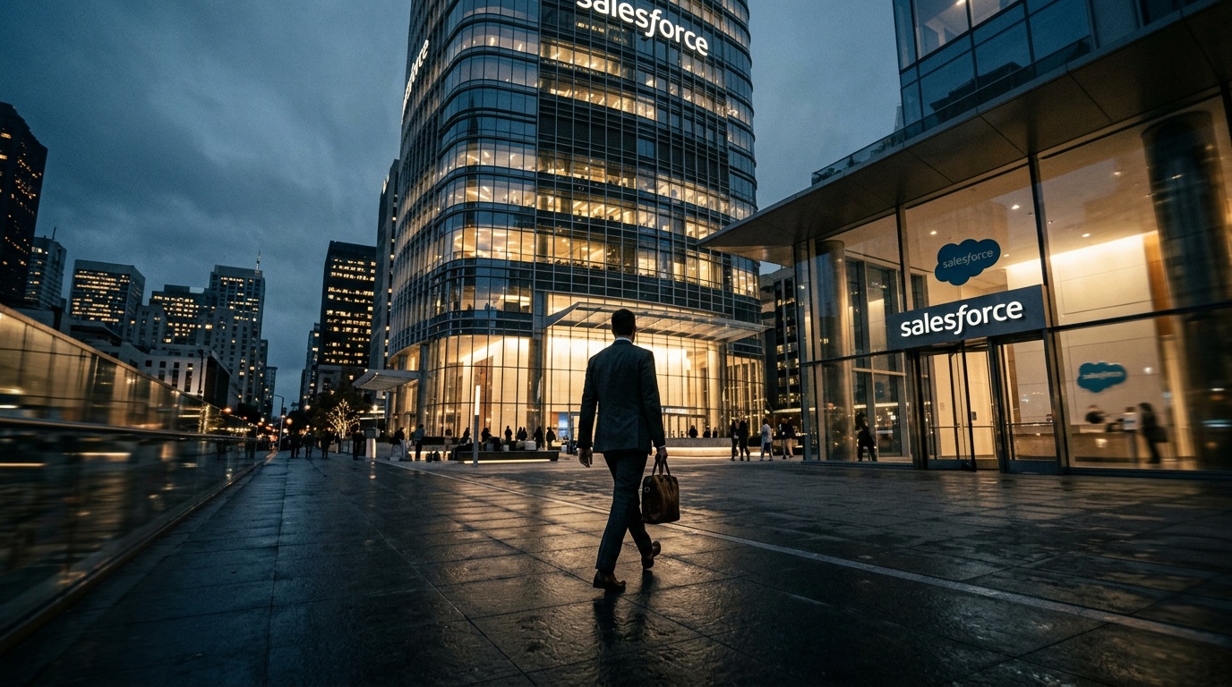 Salesforce Stock Slips 3% Despite Raised Outlook: What Analysts See That Investors Don't