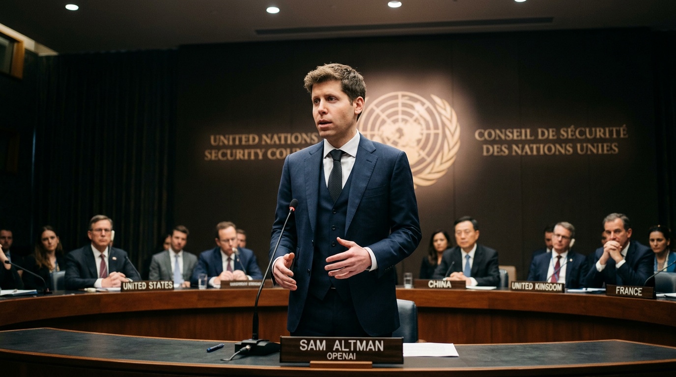 Sam Altman to Brief UN Security Council on AI Safety as Global Regulation Pressure Builds