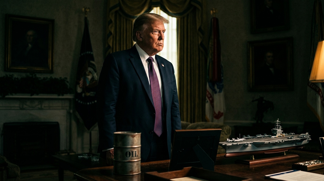 Trump Warns Iran of Economic Collapse or Worse, Tehran Threatens US Bases as Brent Sits at $102