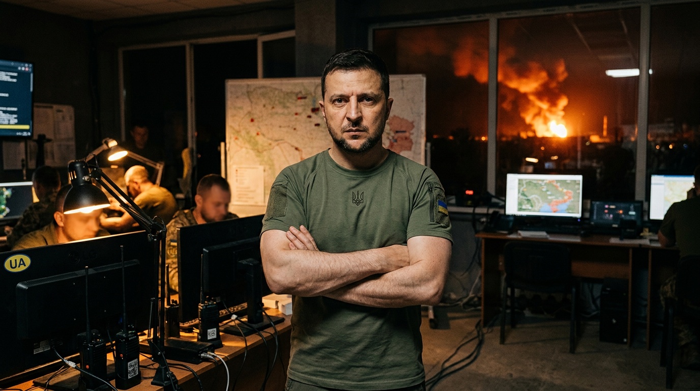 Zelenskyy Touts Major Oil Strike in Russia Despite Trump's Warning: 'Glory to Ukraine'