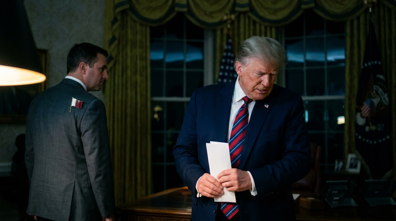 Iran Sends War-End Terms to Trump Via Qatar — Ex-Pentagon Official Says US May Read It as 'Surrender'