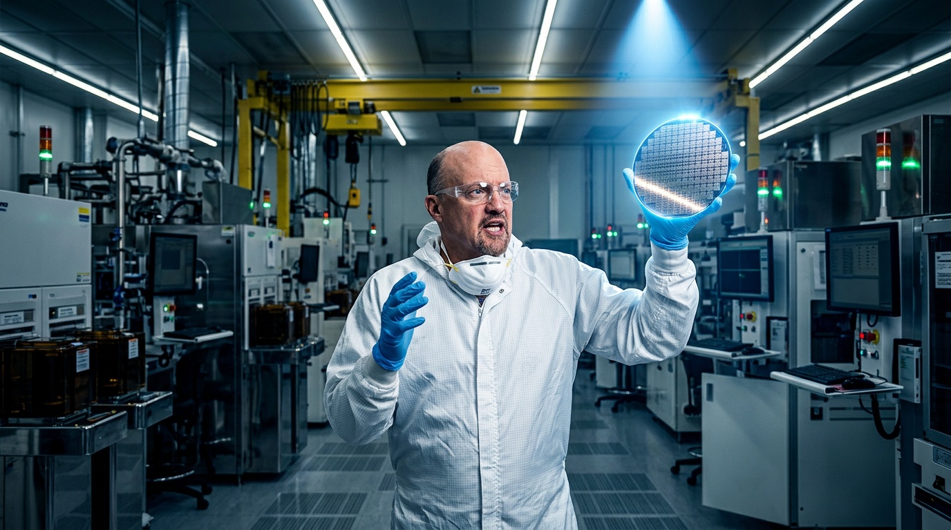 Micron Stock Up 517% in a Year, Jim Cramer Still Calls It 'Incredibly Cheap'