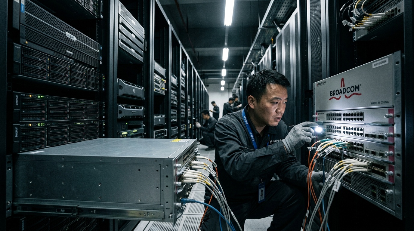 Broadcom's China Problem: Beijing Finds Its Switches in Up to 90% of State-Owned Data Centers