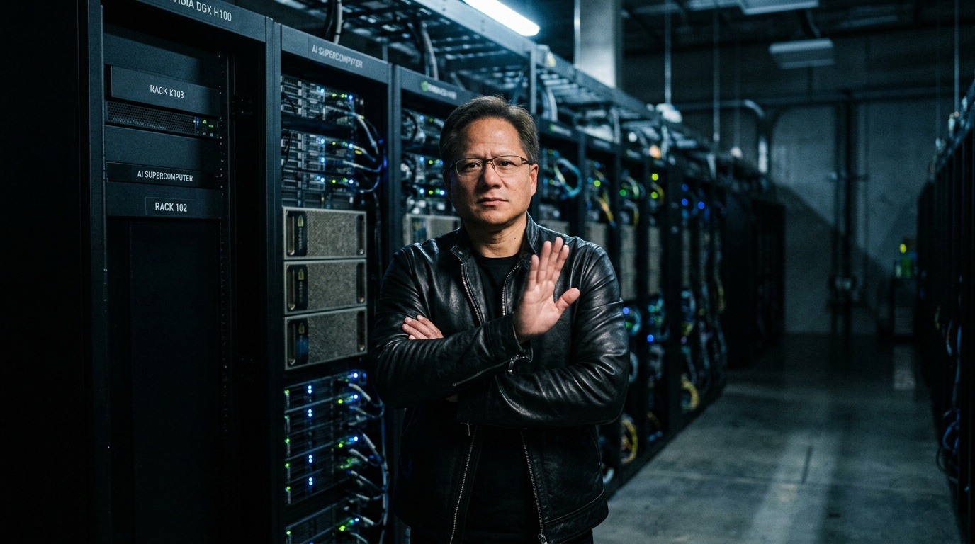 Nvidia CEO Jensen Huang Says AI Labs Should 'Shut Down' If They Can't Control Their Systems: Bernie Sanders Says His Bill 'Would Do Just That'