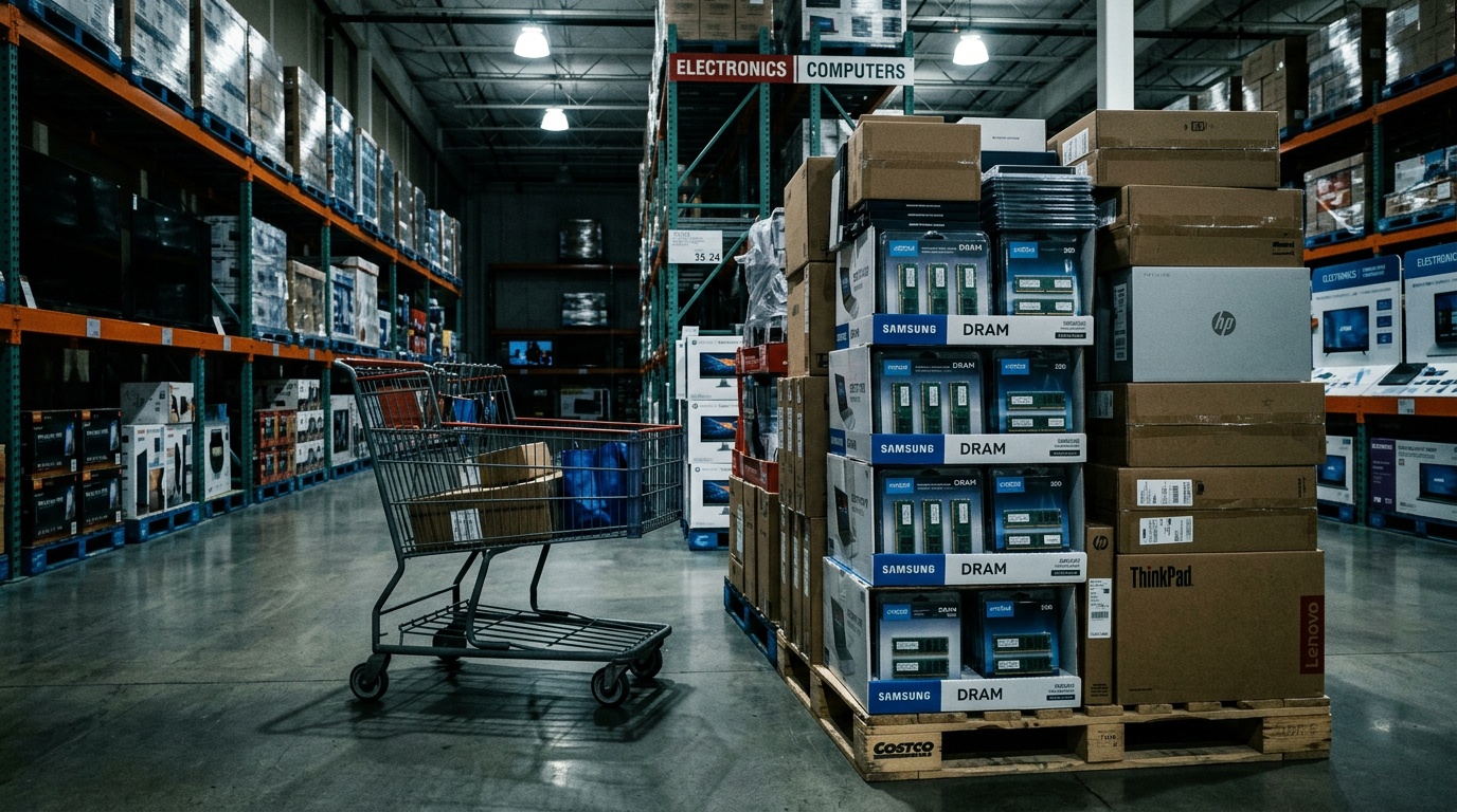 Costco's Memory Problem: Why a $152 Million Charge Is Weighing on the Electronics Aisle