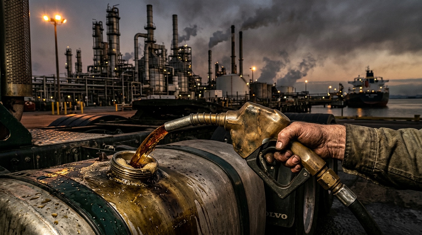 Why Diesel Prices Could Stay Painfully High Even If Oil Crashes