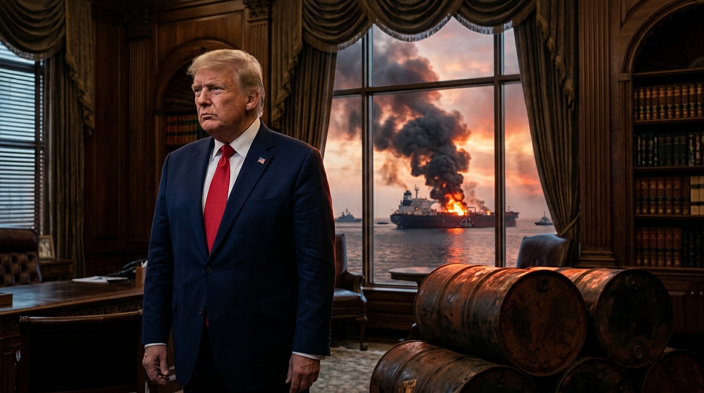 Nasdaq 100 Slides, Oil Spikes as Trump Nixes Iran's Hormuz Deal: Markets Wrap