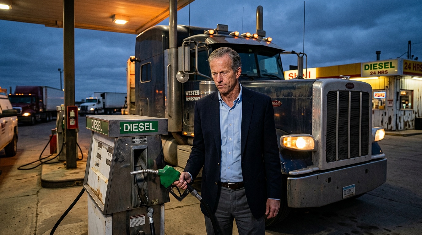 Diesel Above $6, Iran War Dominating Voter Minds as Thune Warns GOP Ahead of Midterms