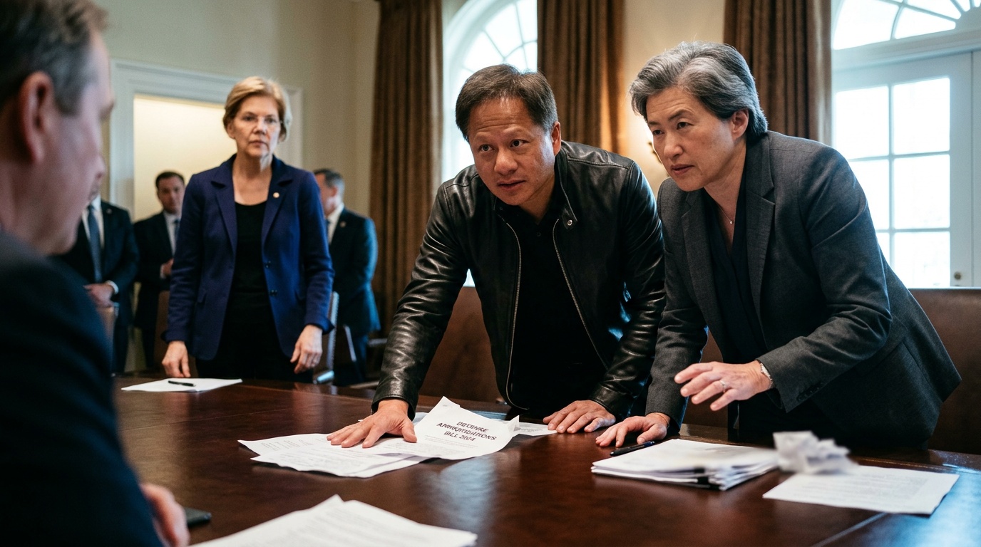 Nvidia And AMD Are Lobbying Trump To Keep China Chip Rules Out Of The Defense Bill