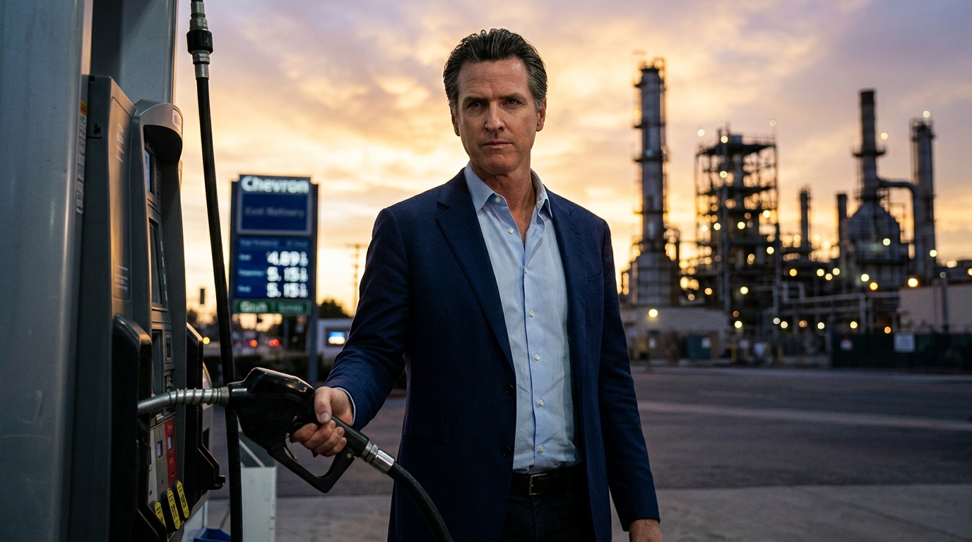 Newsom Blasts Trump's CAFE Rollback as a $120B 'Wealth Transfer' to Big Oil